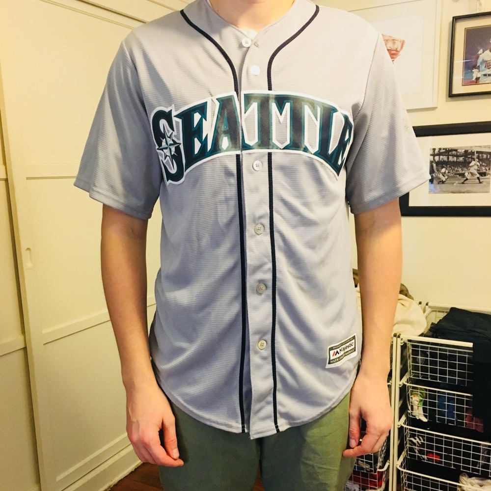 Majestic Official MLB Seattle Mariners Jersey